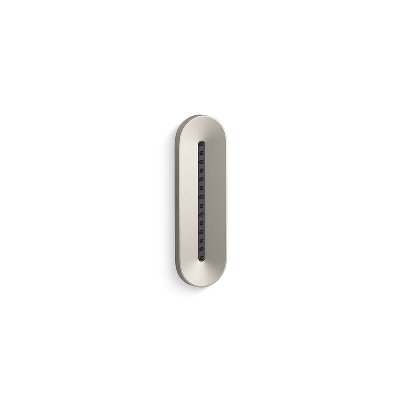 KOHLER K-26300-BN Statement Oblong Vichy Single-Function Body Spray, 2.5 Gpm In Vibrant Brushed Nickel