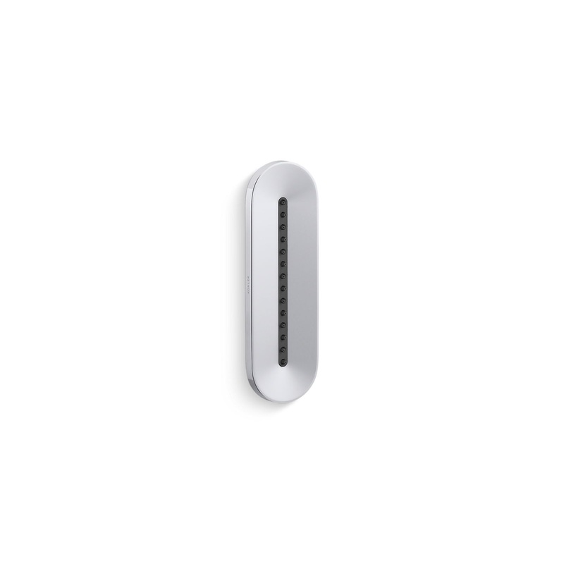 KOHLER K-26300-CP Statement Oblong Vichy Single-Function Body Spray, 2.5 Gpm In Polished Chrome
