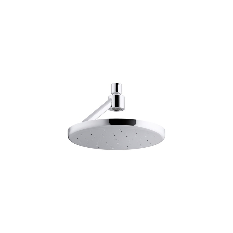 KOHLER K-26301-G-CP Statement Open Rain Iconic Round 9" Single-Function Rainhead, 1.75 Gpm In Polished Chrome