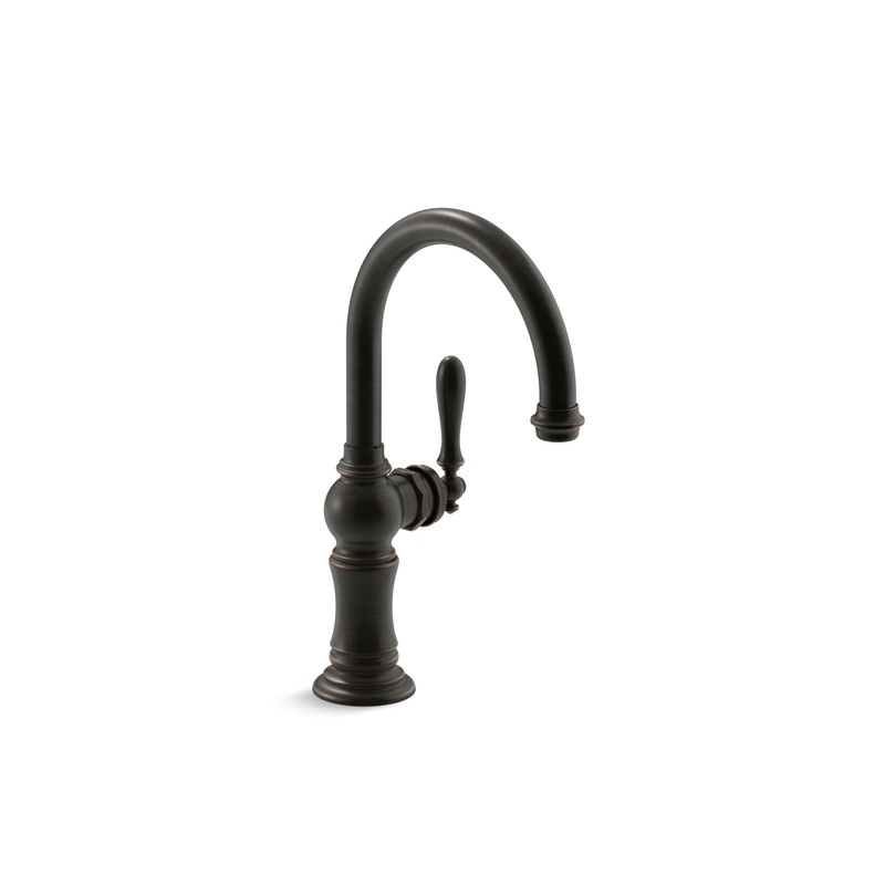 KOHLER K-99264-2BZ Artifacts Single-Handle Kitchen Sink Faucet In Oil-Rubbed Bronze