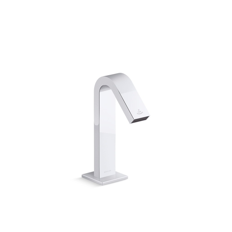 KOHLER K-103L76-SANL-CP Loure Touchless Faucet With Kinesis Sensor Technology, Ac-Powered In Polished Chrome