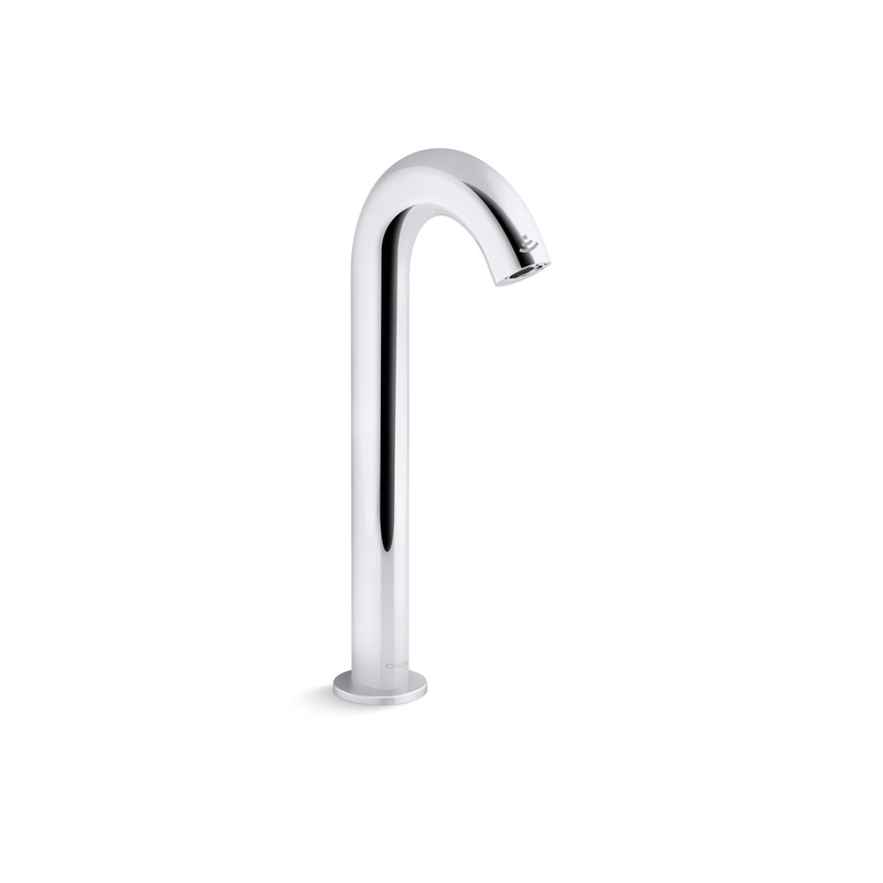 KOHLER K-104B86-SANA-CP Oblo Tall Touchless Faucet With Kinesis Sensor Technology, Dc-Powered In Polished Chrome