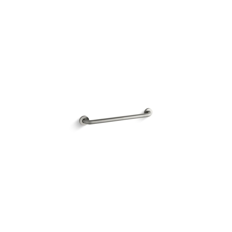 KOHLER K-14561-BS Contemporary 18" Grab Bar In Brushed Stainless