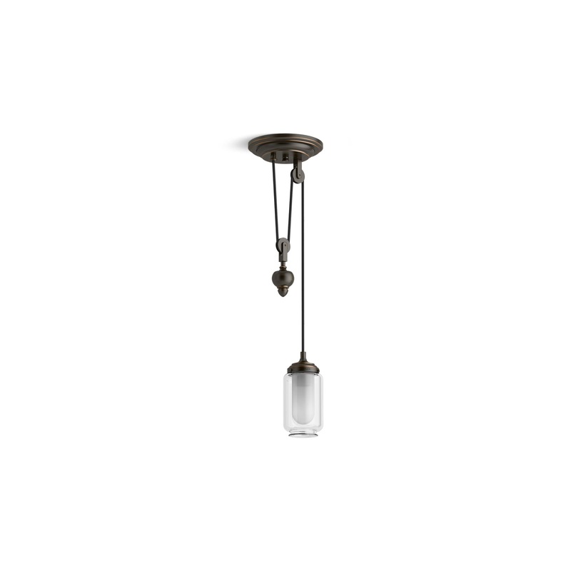 KOHLER K-22654-PE01-BZL Artifacts 4" Adjustable Pendant In Oil-Rubbed Bronze