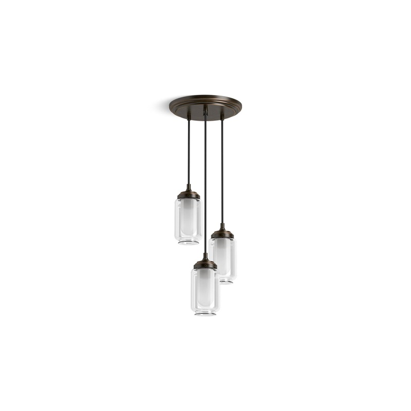 KOHLER K-22655-PE03-BZL Artifacts 11" Pendant In Oil-Rubbed Bronze