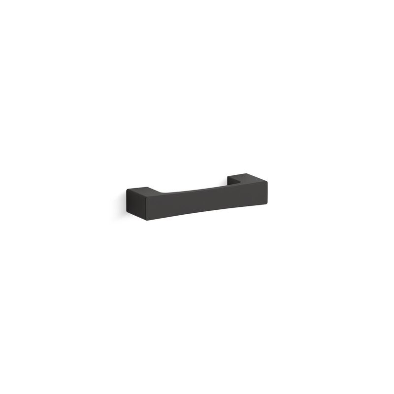 KOHLER K-26639-BL Honesty 3" Cabinet Pull In Matte Black