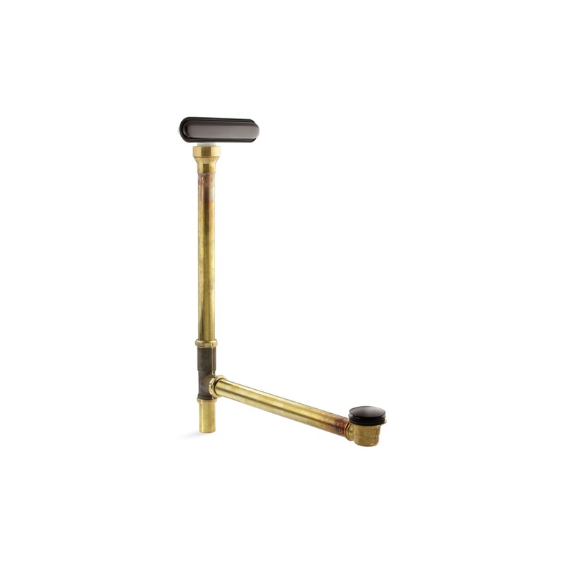 KOHLER K-7271-2BZ Clearflo Slotted Overflow Brass Bath Drain In Oil-Rubbed Bronze