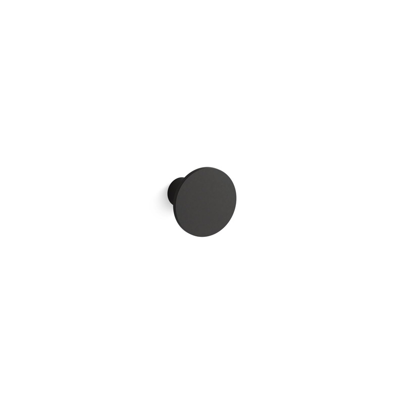 KOHLER K-78385-BL Components Cabinet Knob In Matte Black