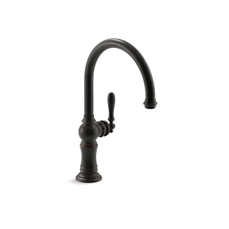 KOHLER K-99263-2BZ Artifacts Single-Handle Kitchen Sink Faucet In Oil-Rubbed Bronze
