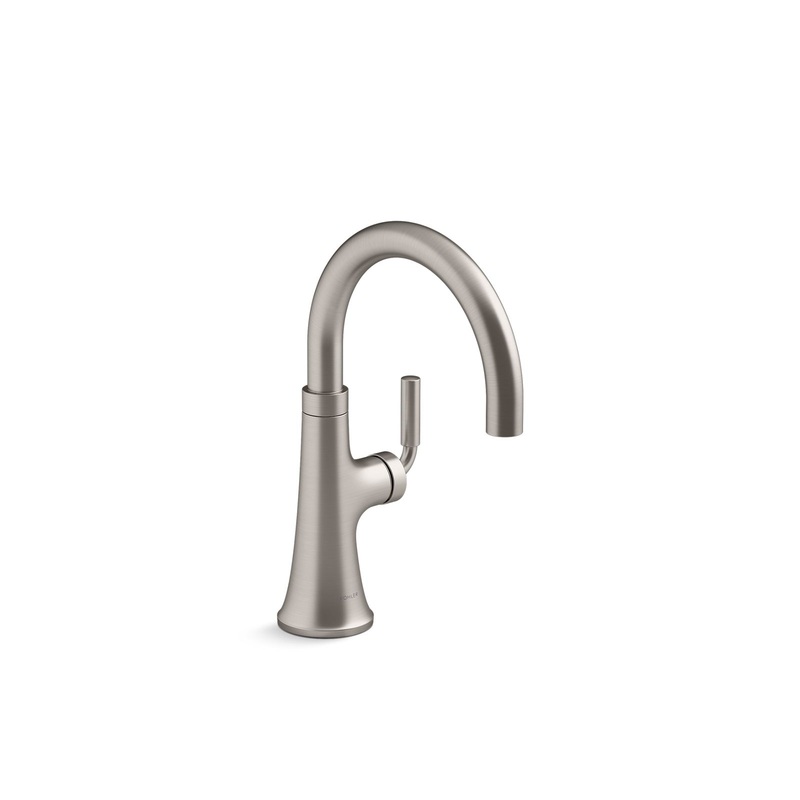 KOHLER K-23767-VS Tone Single-Handle Bar Sink Faucet In Vibrant Stainless