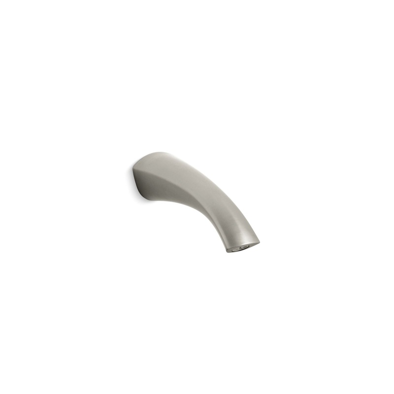 KOHLER K-45133-BN Alteo Wall-Mount Bath Spout In Vibrant Brushed Nickel