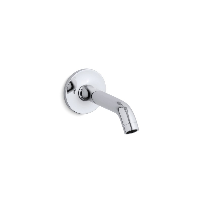 KOHLER K-14426-CP Purist Wall-Mount Bath Spout In Polished Chrome