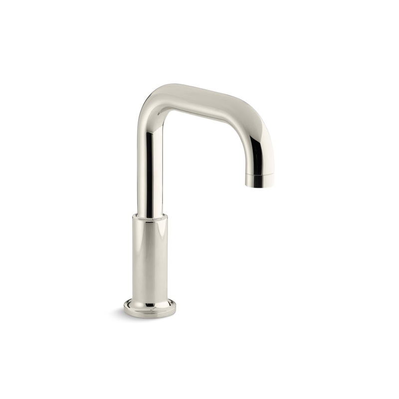 KOHLER K-14430-SN Purist Deck-Mount Bath Spout In Vibrant Polished Nickel