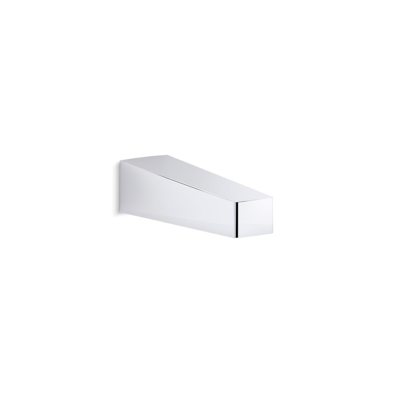 KOHLER K-20004-CP Honesty Wall-Mount Bath Spout In Polished Chrome