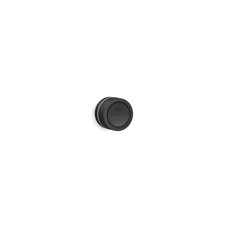 KOHLER K-29202-E-BL Dtv Mode Dual-Outlet Shower Digital Interface With Eco-Mode Diverter In Matte Black