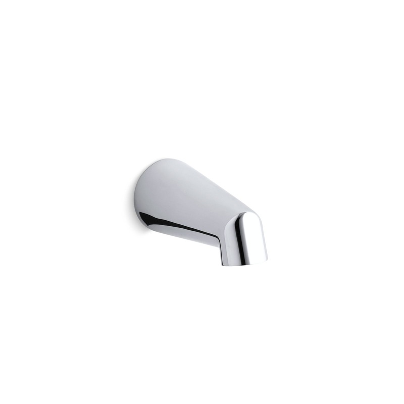 KOHLER K-6854-CP Antique 4-7/8" Non-Diverter Bath Spout In Polished Chrome
