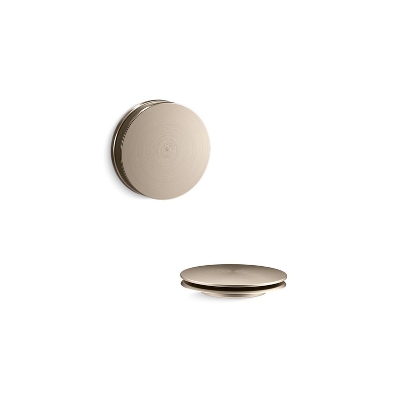 KOHLER K-7142-BV Clearflo Retrofit Toe-Tap Conversion Kit In Vibrant Brushed Bronze