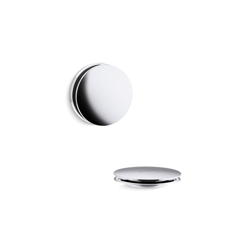 KOHLER K-7142-CP Clearflo Retrofit Toe-Tap Conversion Kit In Polished Chrome