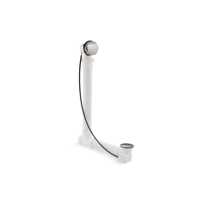 KOHLER K-7213-TT Clearflo Cable Bath Drain With Pvc Tubing In Vibrant Titanium
