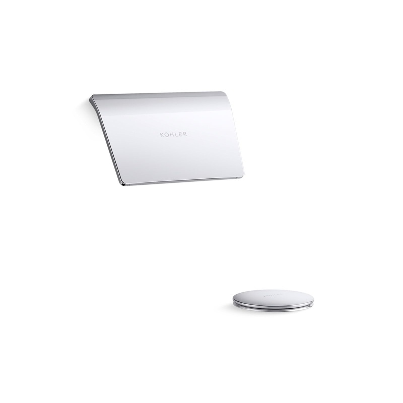 KOHLER K-23857-CP Tea-For-Two Bath Drain Trim In Polished Chrome