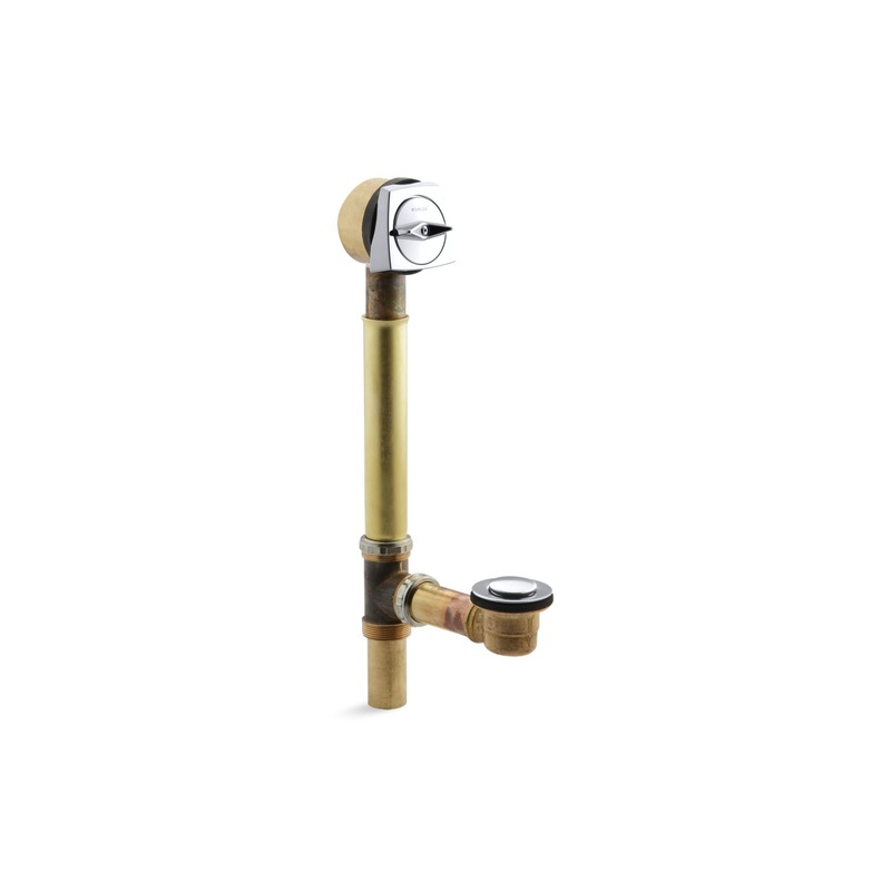 KOHLER K-7193-CP Sok Drain For Overflowing Bath In Polished Chrome