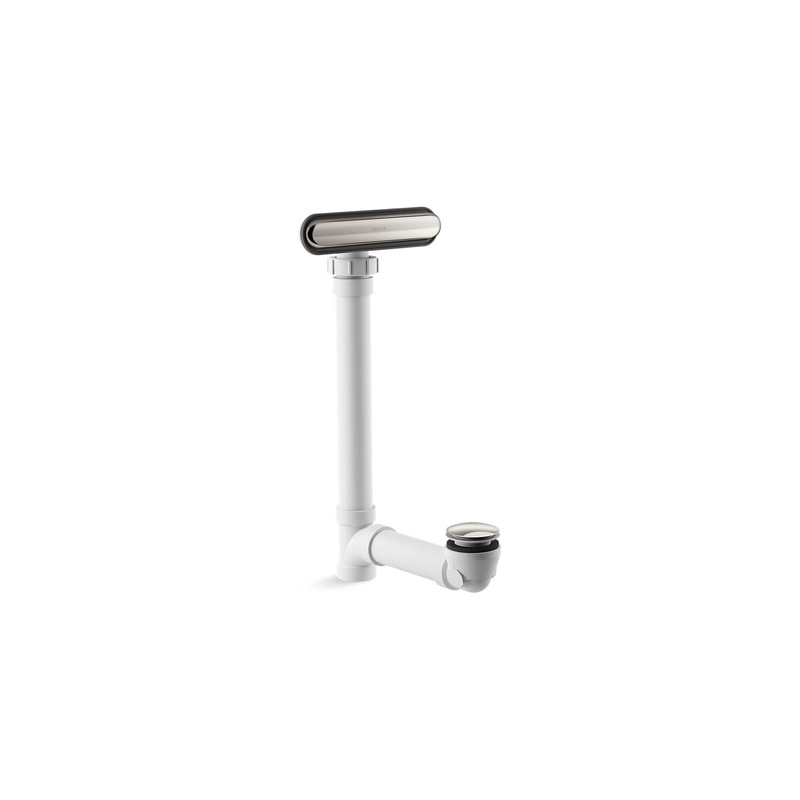 KOHLER K-7272-SN Clearflo Slotted Overflow Bath Drain In Vibrant Polished Nickel