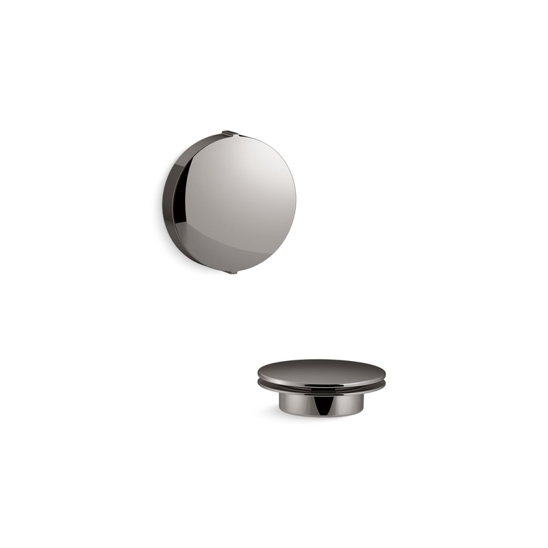 KOHLER K-T37392-TT Pureflo Rotary-Turn Bath Drain Trim In Vibrant Titanium