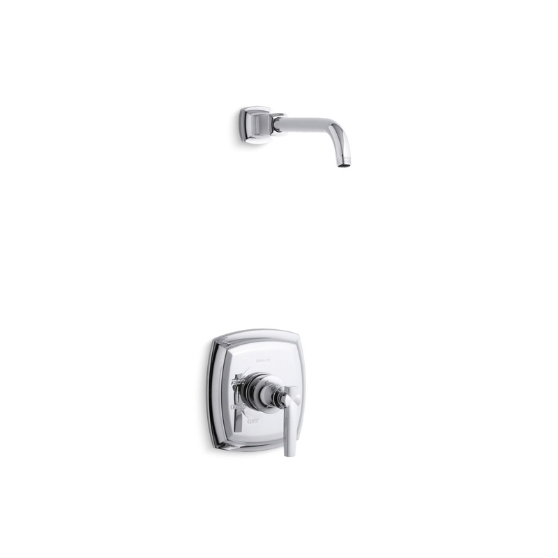 KOHLER K-TLS16234-4-CP Margaux Rite-Temp Shower Trim Kit, Without Showerhead In Polished Chrome