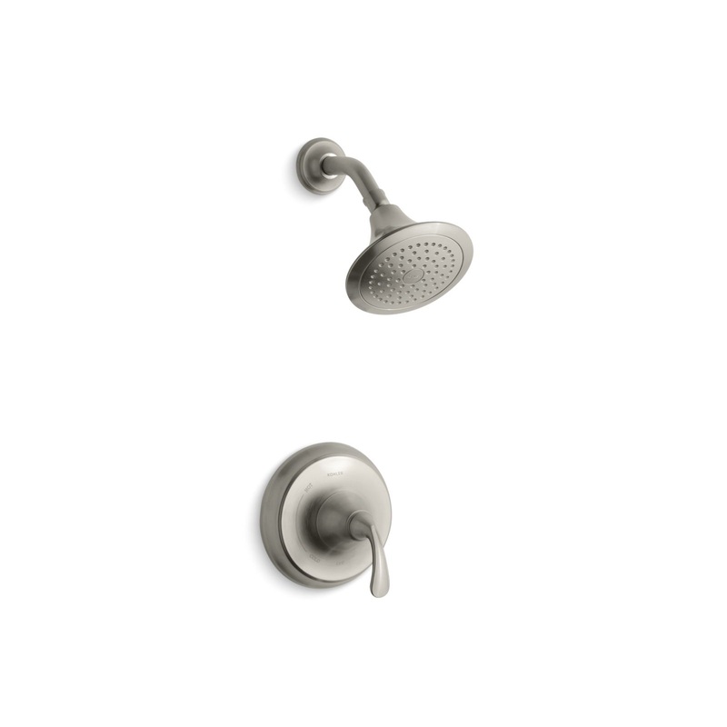 KOHLER K-TS10276-4-BN Forte Rite-Temp Shower Trim Kit, 2.5 Gpm In Vibrant Brushed Nickel
