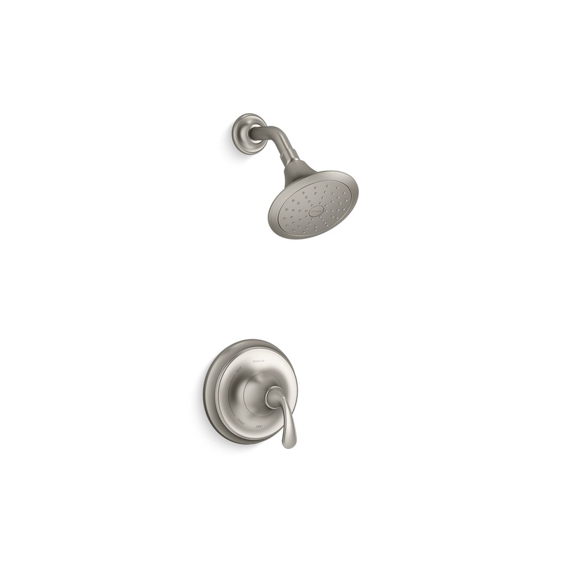 KOHLER K-TS10276-4G-BN Forte Rite-Temp Shower Trim Kit, 1.75 Gpm In Vibrant Brushed Nickel