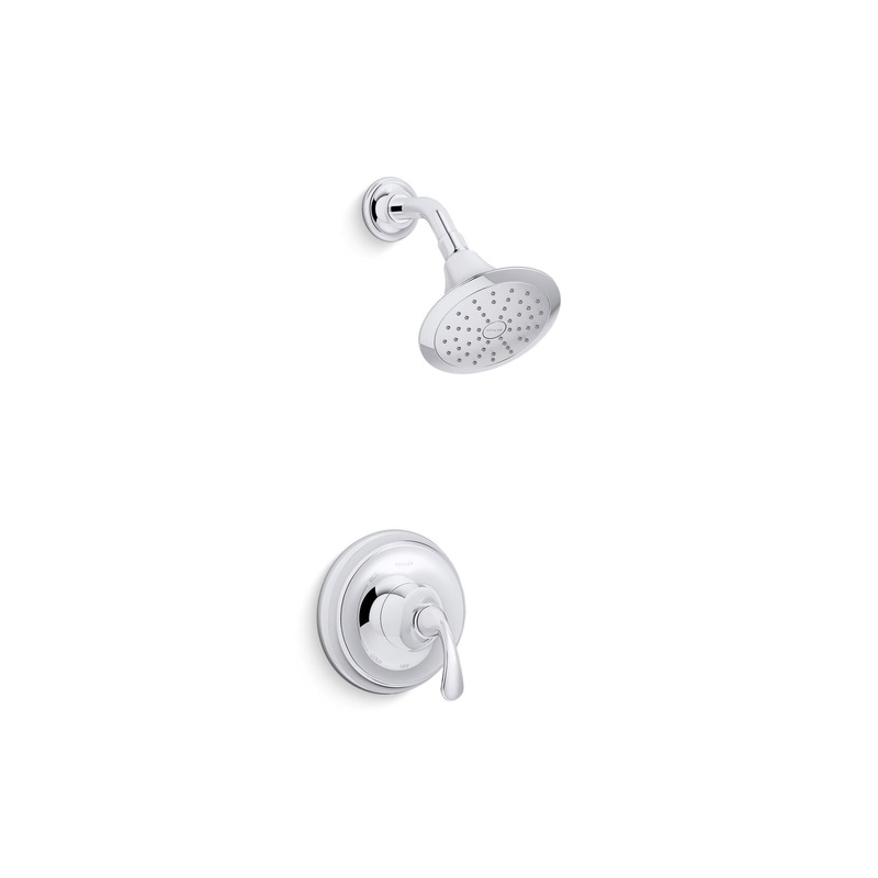 KOHLER K-TS10276-4G-CP Forte Rite-Temp Shower Trim Kit, 1.75 Gpm In Polished Chrome