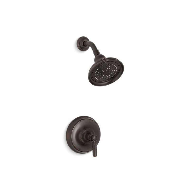 KOHLER K-TS10583-4-2BZ Bancroft Rite-Temp Shower Trim Kit, 2.5 Gpm In Oil-Rubbed Bronze