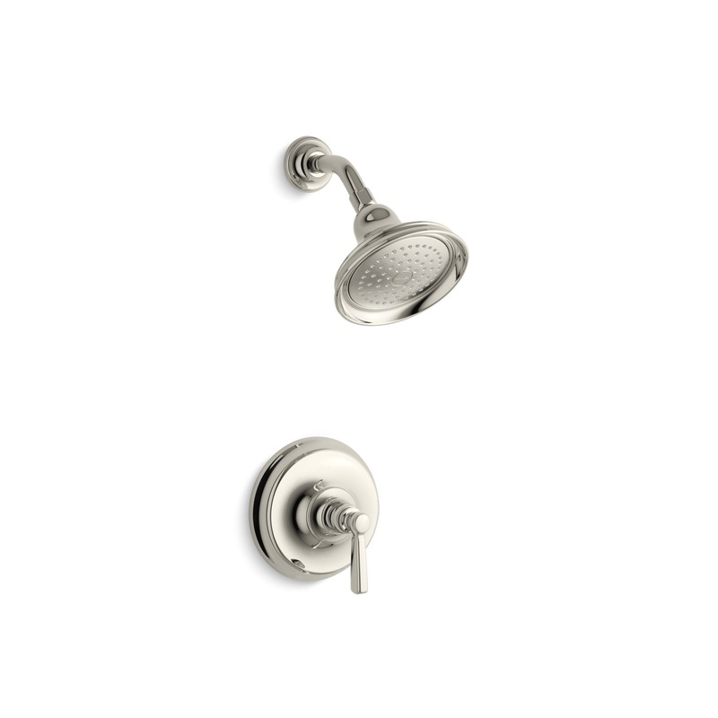 KOHLER K-TS10583-4-SN Bancroft Rite-Temp Shower Trim Kit, 2.5 Gpm In Vibrant Polished Nickel