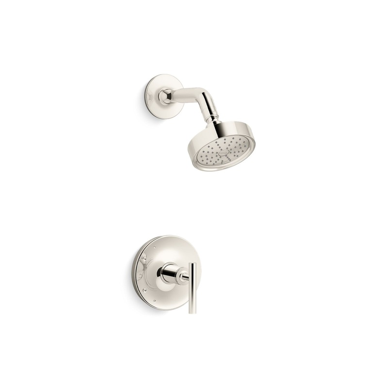 KOHLER K-TS14422-4G-SN Purist Rite-Temp Shower Trim Kit With Lever Handle, 1.75 Gpm In Vibrant Polished Nickel