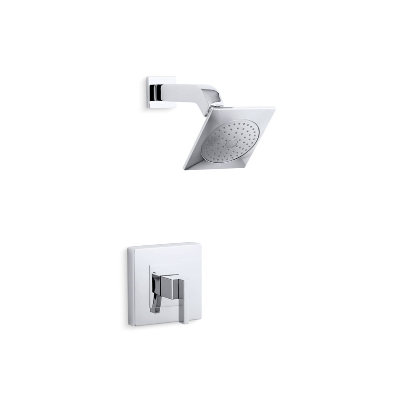 KOHLER K-TS14670-4-CP Loure Rite-Temp Shower Trim Kit, 2.5 Gpm In Polished Chrome