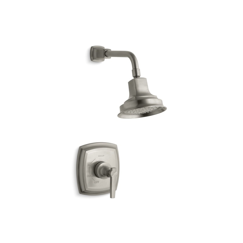 KOHLER K-TS16234-4-BN Margaux Rite-Temp Shower Trim Kit, 2.5 Gpm In Vibrant Brushed Nickel