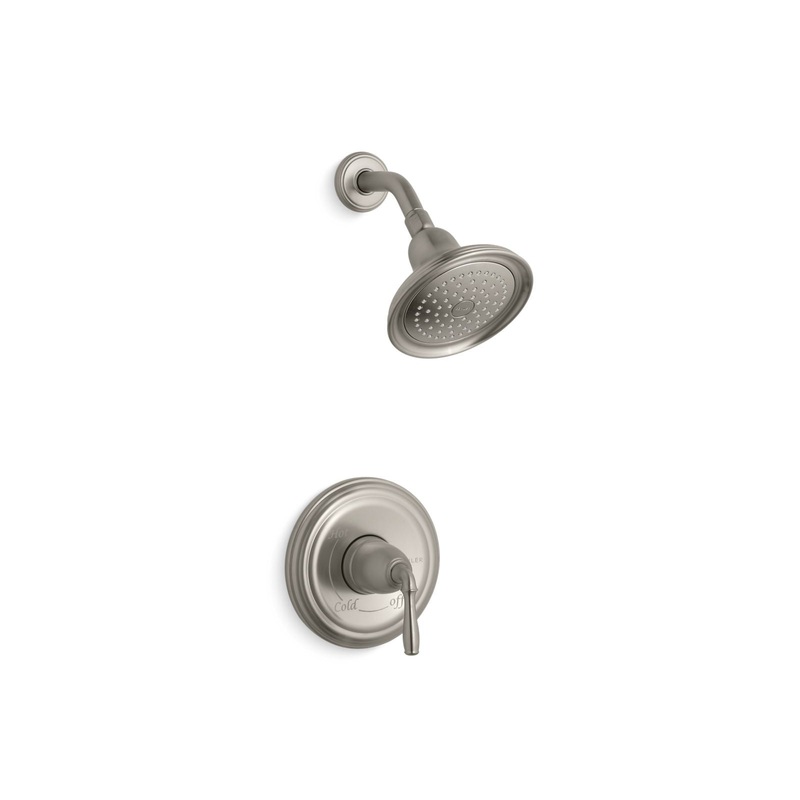 KOHLER K-TS396-4-BN Devonshire Rite-Temp Shower Trim Kit, 2.5 Gpm In Vibrant Brushed Nickel