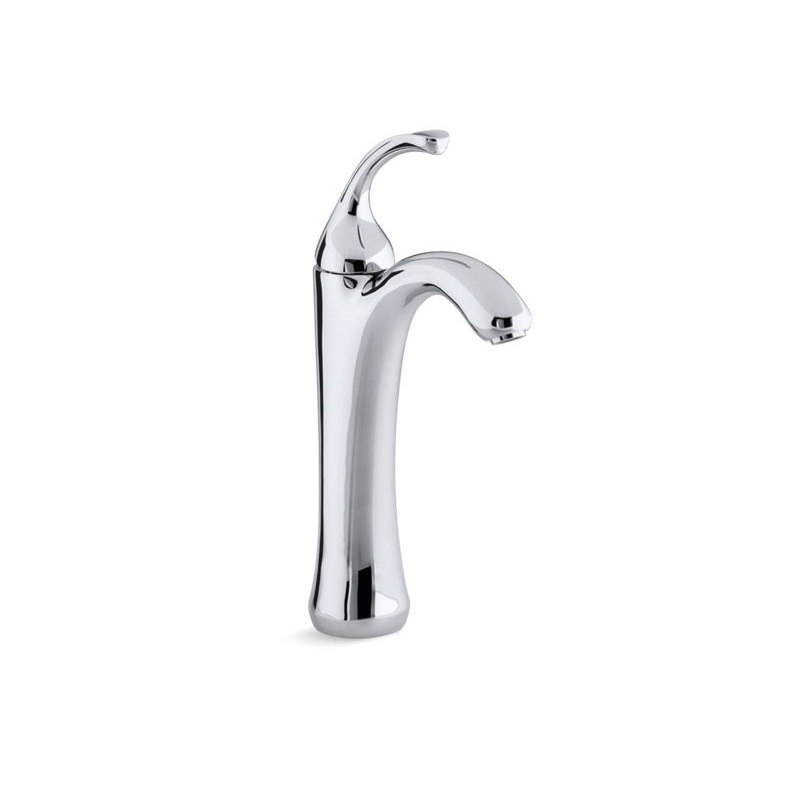 KOHLER K-10217-4-CP Forte Tall Tall Single-Handle Bathroom Sink Faucet, 1.2 Gpm In Polished Chrome