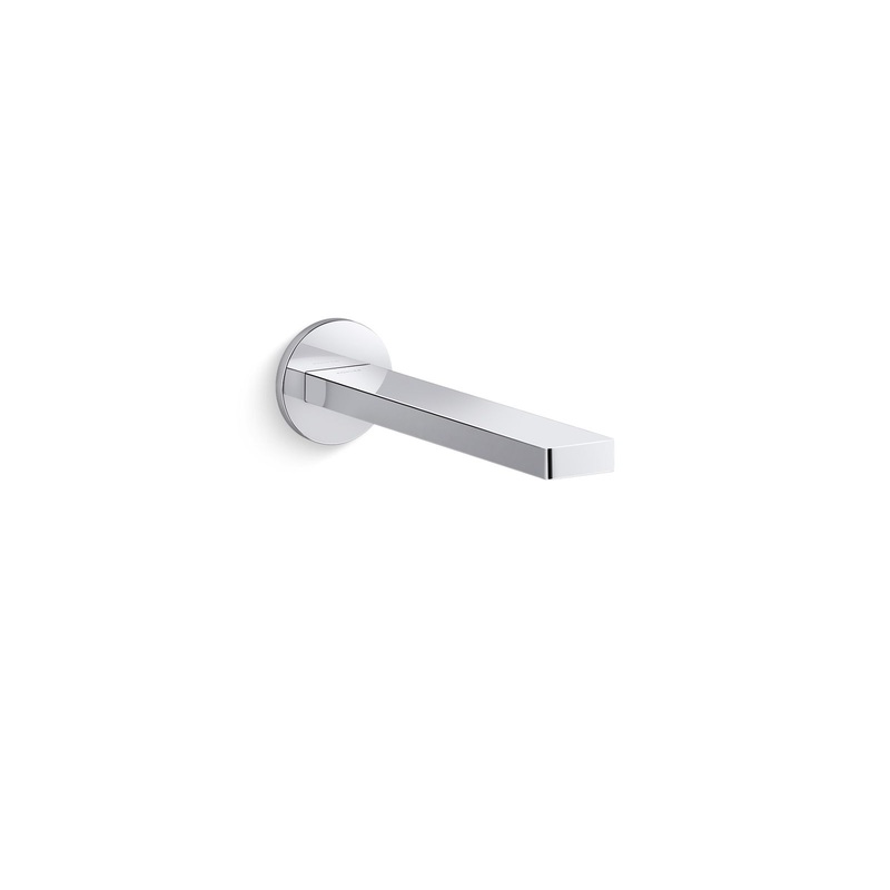 KOHLER K-123C36-SANA-CP Composed Wall-Mount Touchless Bathroom Sink Faucet With Kinesis Sensor Technology, Ac-Powered In Polished Chrome