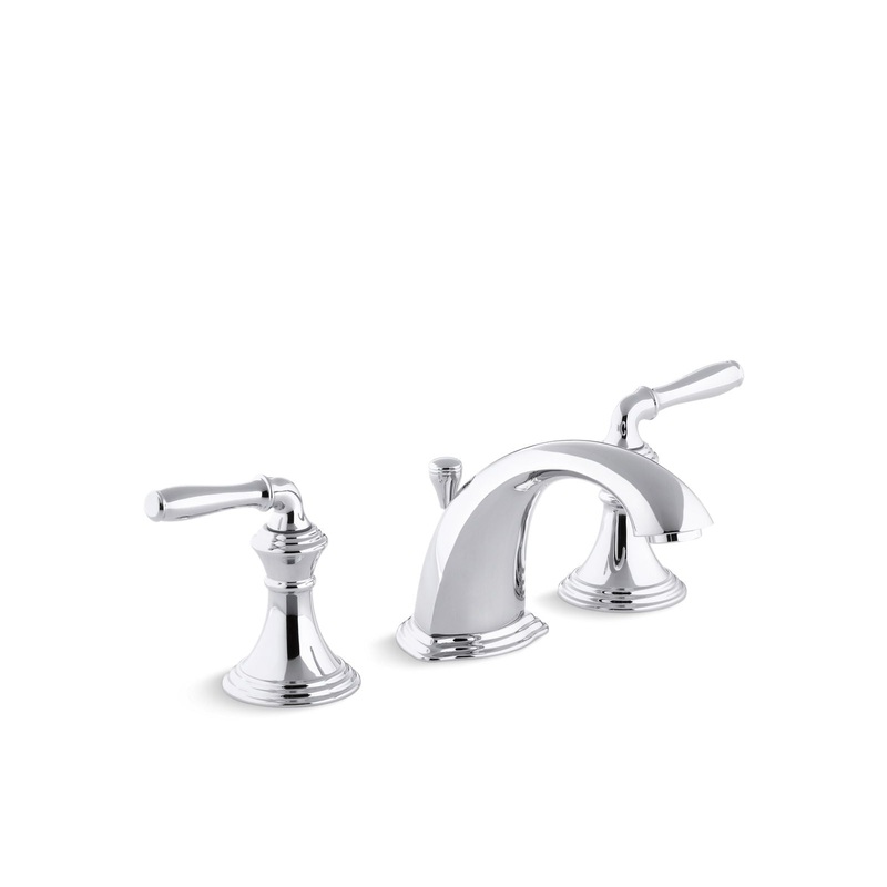 KOHLER K-394-4-CP Devonshire Widespread Bathroom Sink Faucet, 1.2 Gpm In Polished Chrome