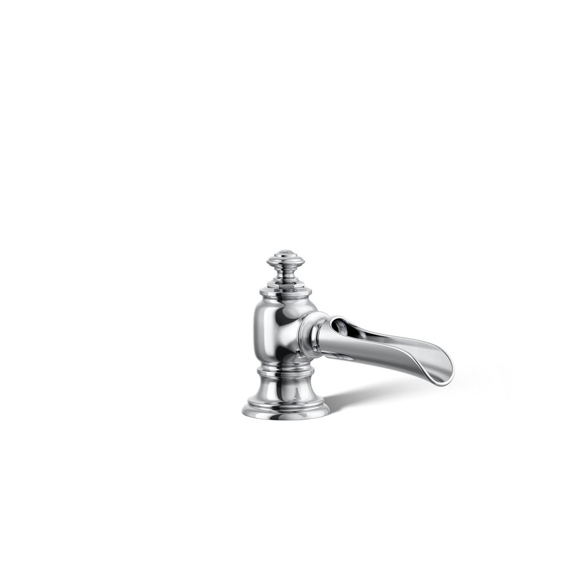 KOHLER K-72761-CP Artifacts With Flume Design Bathroom Sink Faucet Spout With Flume Design, 1.2 Gpm In Polished Chrome
