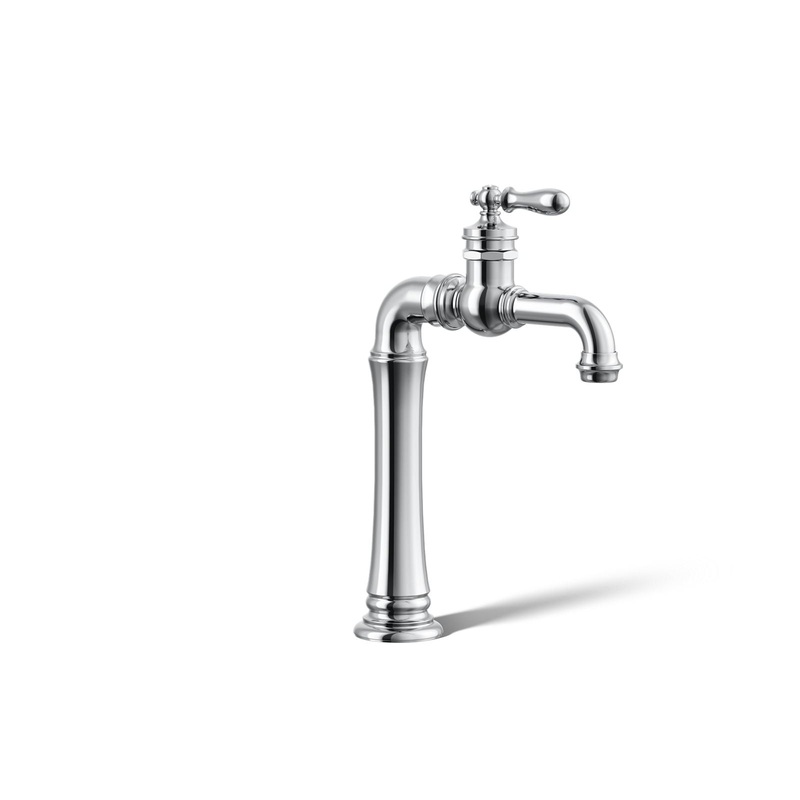 KOHLER K-72763-9M-CP Artifacts Gentleman'S Single-Handle Bathroom Sink Faucet, 1.2 Gpm In Polished Chrome