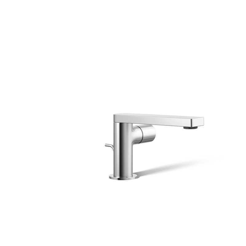 KOHLER K-73050-7-CP Composed Single-Handle Bathroom Sink Faucet With Cylindrical Handle, 1.2 Gpm In Polished Chrome