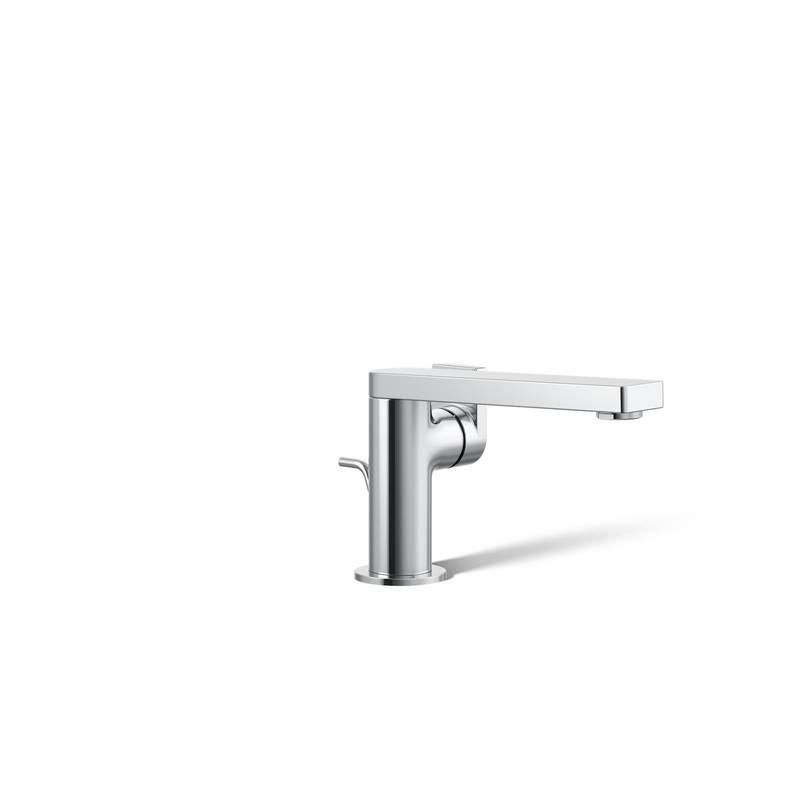 KOHLER K-73167-4-CP Composed Single-Handle Bathroom Sink Faucet With Lever Handle, 1.2 Gpm In Polished Chrome