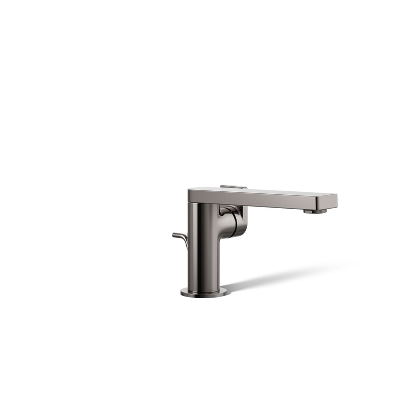 KOHLER K-73167-4-TT Composed Single-Handle Bathroom Sink Faucet With Lever Handle, 1.2 Gpm In Vibrant Titanium
