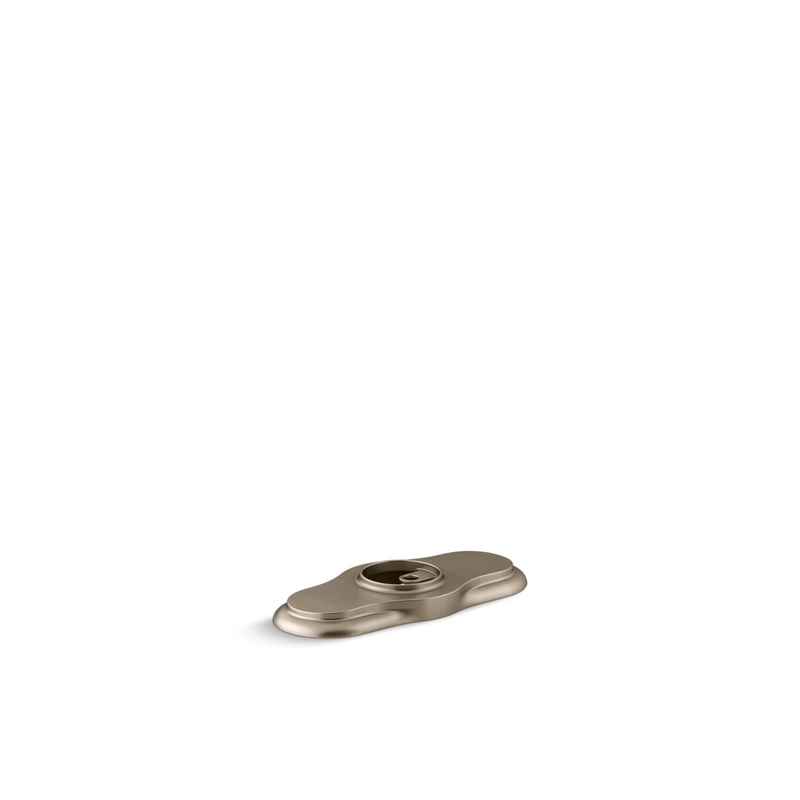 KOHLER K-75449-BV Artifacts Escutcheon Plate In Vibrant Brushed Bronze
