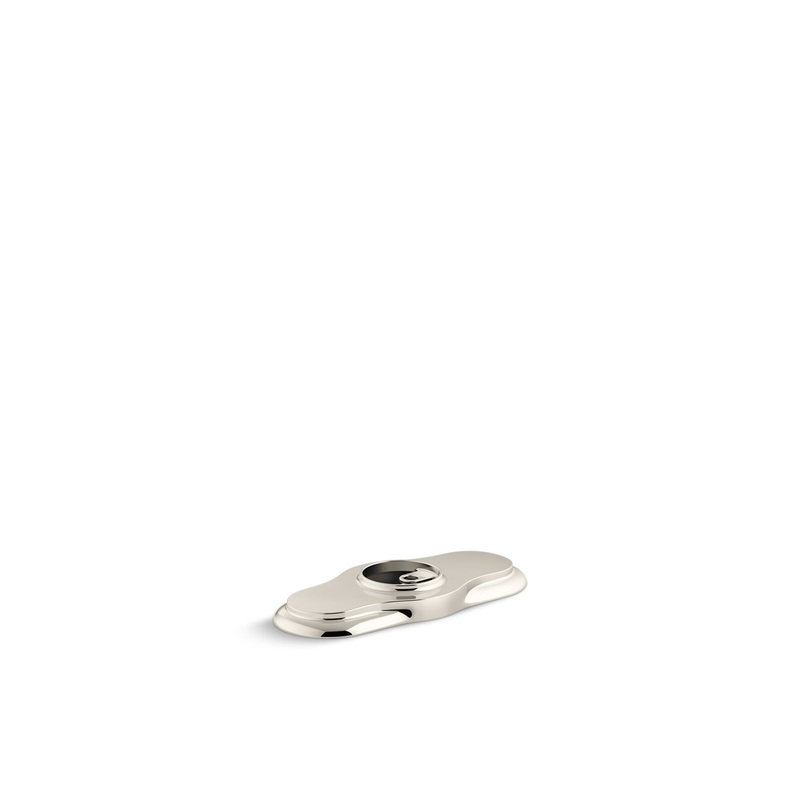 KOHLER K-75449-SN Artifacts Escutcheon Plate In Vibrant Polished Nickel