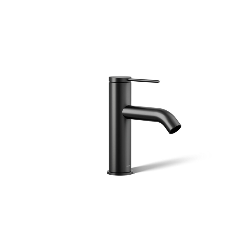 KOHLER K-77958-4A-BL Components Single-Handle Bathroom Sink Faucet, 1.2 Gpm In Matte Black