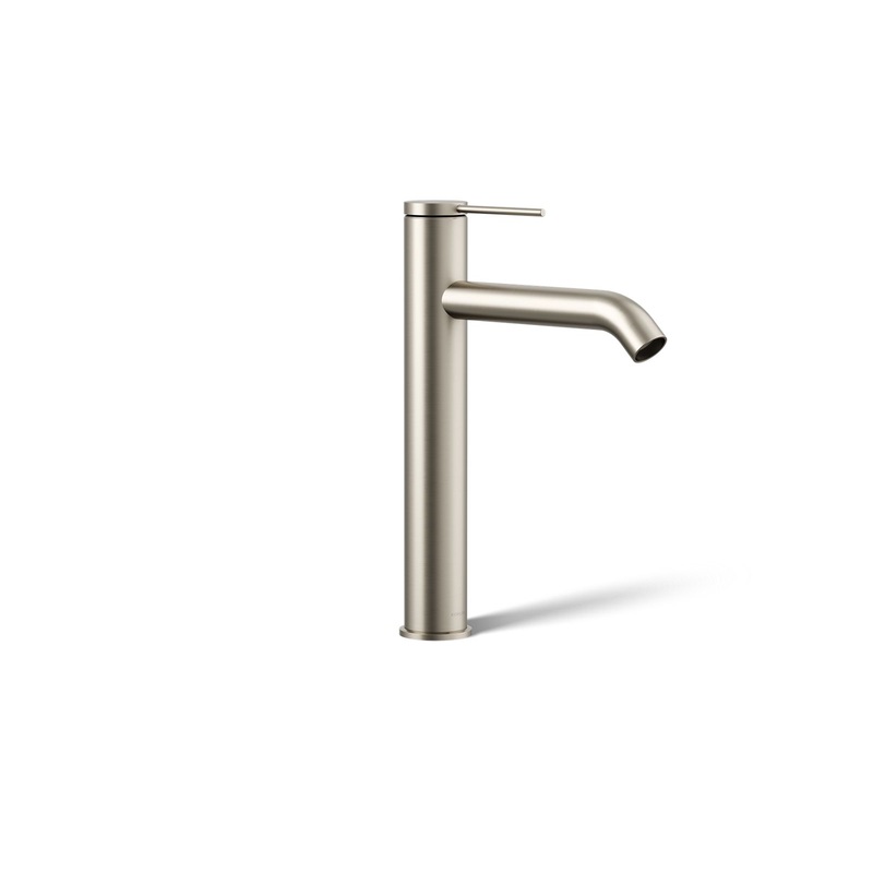 KOHLER K-77959-4A-BN Components Tall Single-Handle Bathroom Sink Faucet, 1.2 Gpm In Vibrant Brushed Nickel