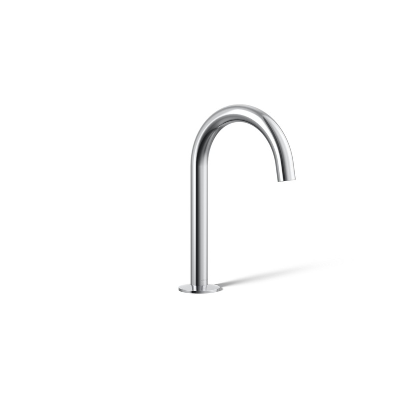 KOHLER K-77967-CP Components Bathroom Sink Faucet Spout With Tube Design, 1.2 Gpm In Polished Chrome